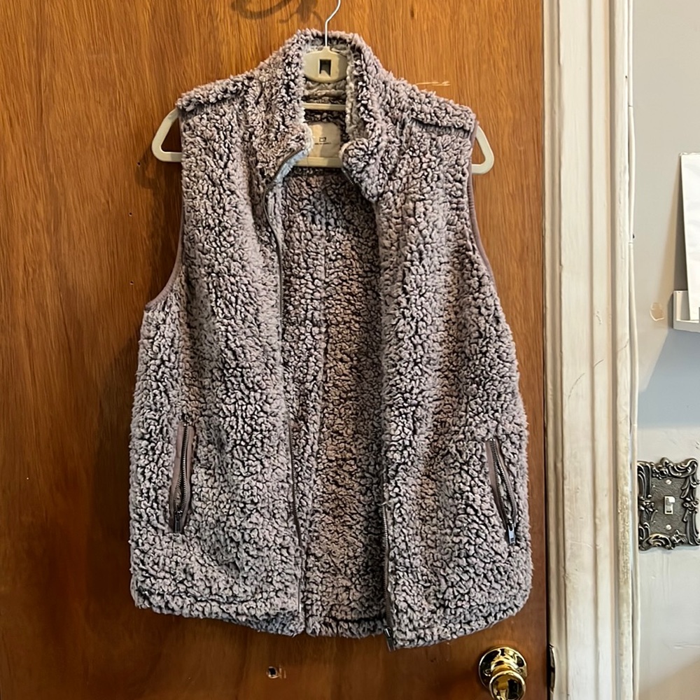 Sherpa Vest: never worn